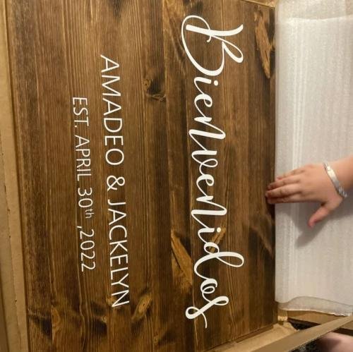 Wedding Welcome Sign