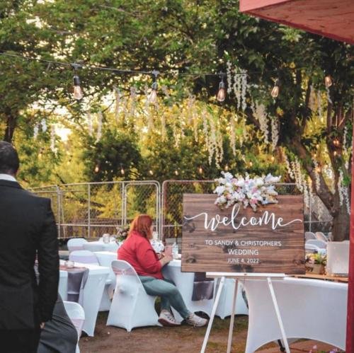 Wedding Welcome Sign