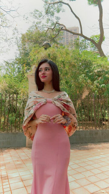Roos Bow Long Dress  diamondlady