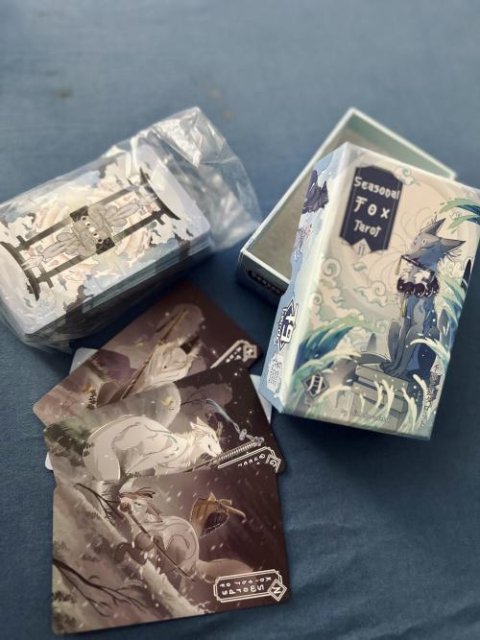 Seasonal Fox Tarot II NIGHT