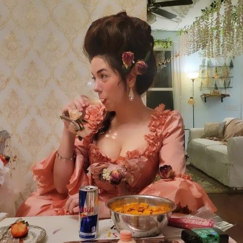 Marie Antoinette gown