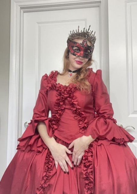 Marie Antoinette gown