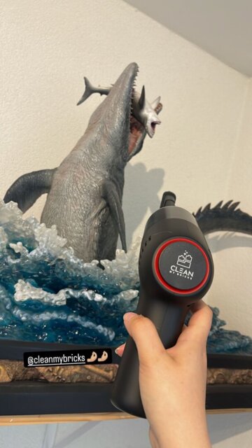 CleanMyBricks Mini Vacuum Cleaner to DUST & Clean Your Set