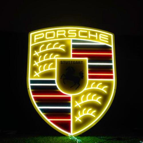 Porsche Neon Sign