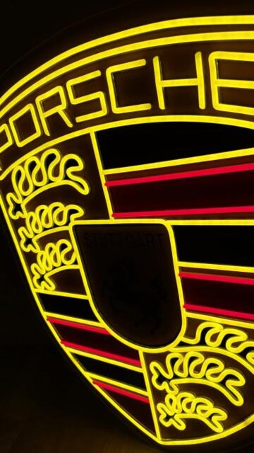 Porsche Neon Sign