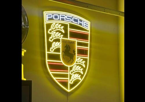 Porsche Neon Sign