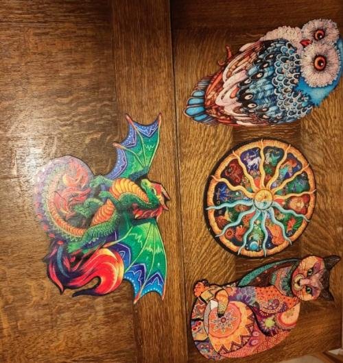 Le dragon Yin Yang - Puzzle