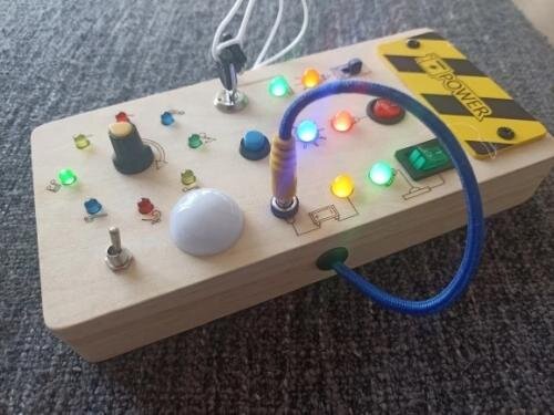 Montessori Sensory Busy Board