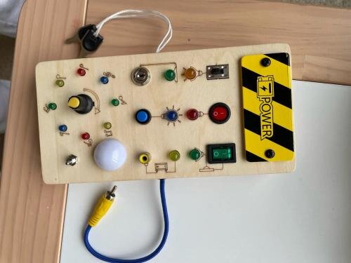 Montessori Sensory Busy Board