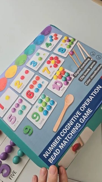 Number Cognitive Montessori Kit