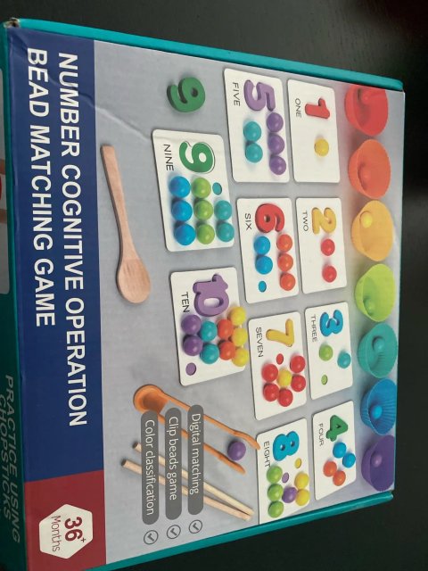 Number Cognitive Montessori Kit