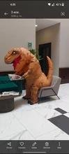Déguisement dinosaure gonflable