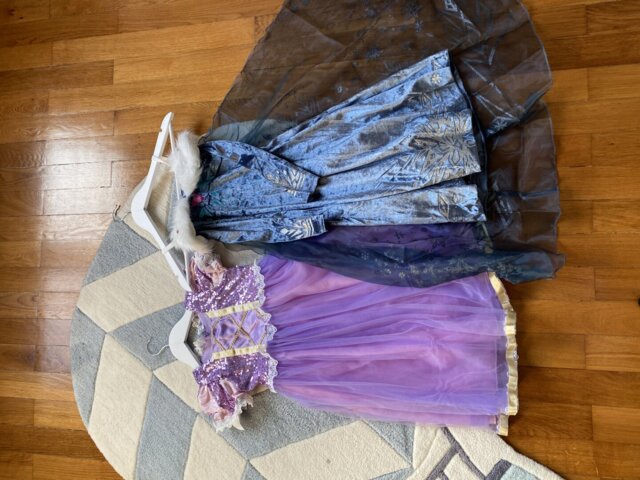 Robe de princesse Raiponce