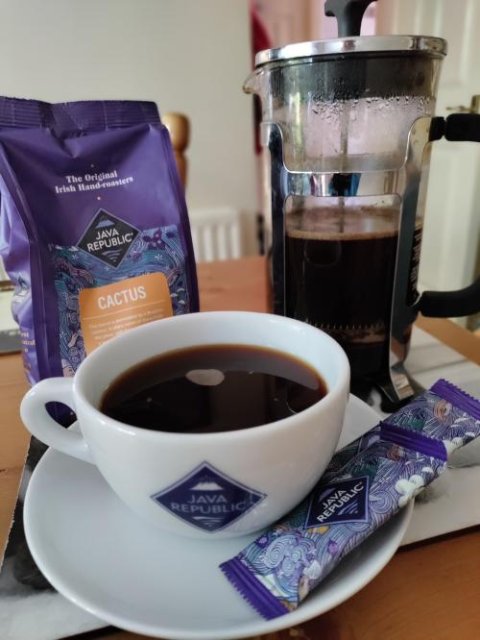 Java Republic Cups with Saucer