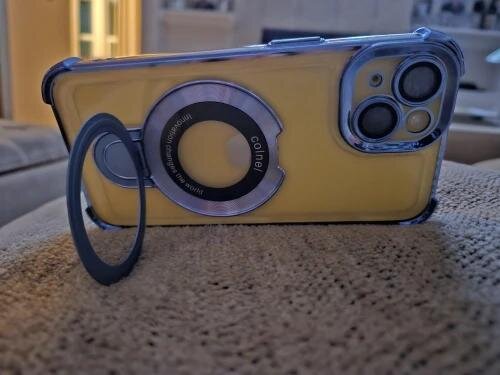 EliteGuard MagSafe Clear Case with Kickstand