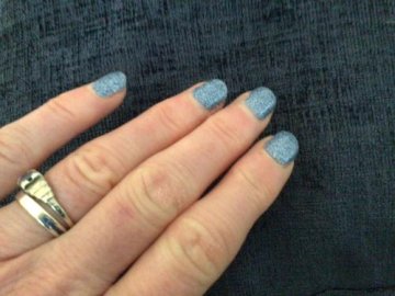 Blue Glitter review