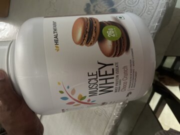 HealthFarm Muscle Whey Protein Isolate & Concentrate | Premium Blend of Whey Protein review