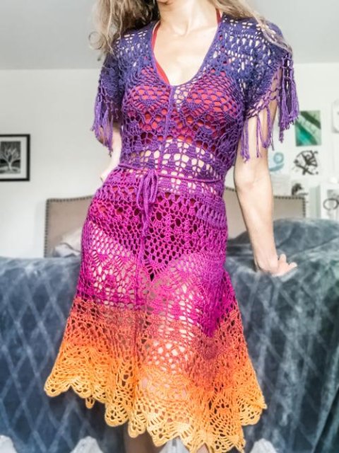 Crochet Dress Pattern - Terrestrial