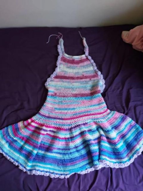 Crochet Dress Pattern - Wild Rose