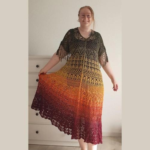 Crochet Dress Pattern - Terrestrial