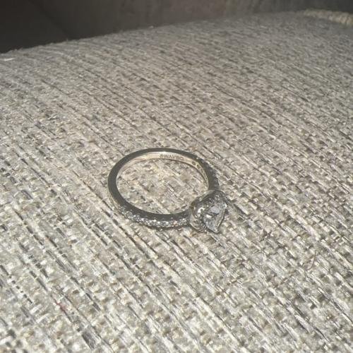Rotating Forever Rose Box - W/ Promise Ring