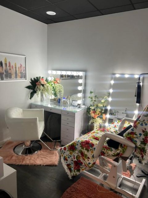 Stella Hollywood Makeup Vanity Station - White