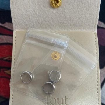 Tapered Huggie Hoops in Silver review