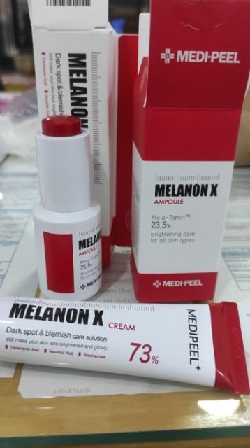 Crème éclaircissante MEDI PEEL Melanon X Cream 30ml X 2 - Soin K-Beauty - Acide Tranexamique