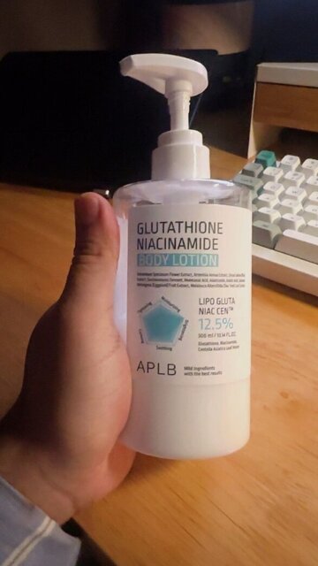 edta glutathione suppository APLB Glutathione Niacinamide Body Lotion, Korean Beauty, 10.14 F/O, New
