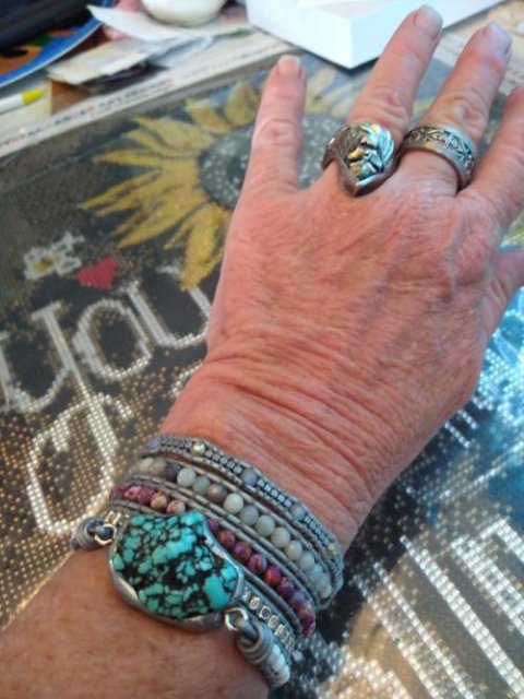 The Turquoise Protection Wrap Bracelet Free Shipping