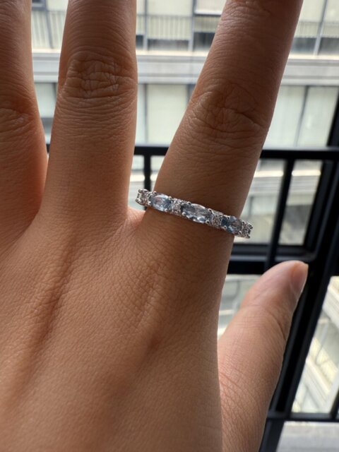 Handmade Aquamarine Ring