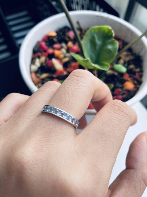 Handmade Aquamarine Ring