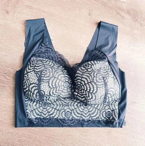 Soutien-gorge Push-Up Femme - Armatures, 3 Rangs De Fermeture - Uni Et Confortable - Polyester
