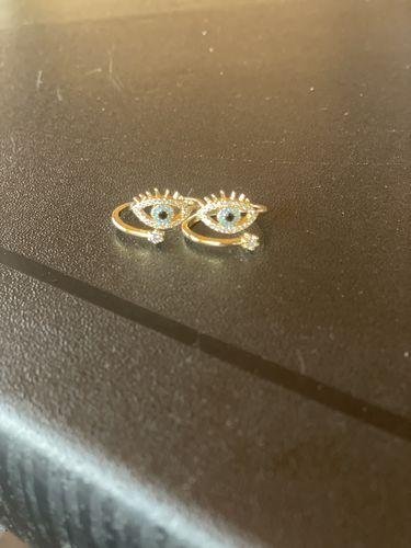 Anello Occhio Greco Argento S925