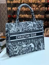 Large  Dior Book Tote Bag