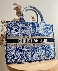 Large  Dior Book Tote Bag
