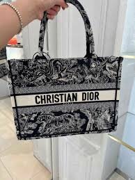 Large  Dior Book Tote Bag