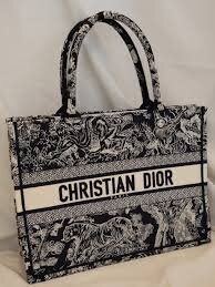Large  Dior Book Tote Bag