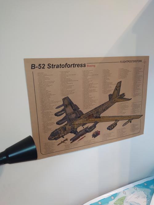 B-52 Stratofortress – flightposterstore