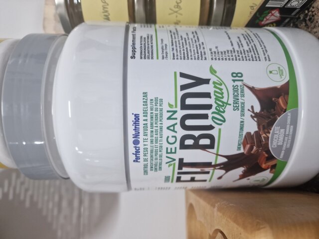 Batido Sustitutivo de Comida Vegano, Sin Gluten y sin Lactosa