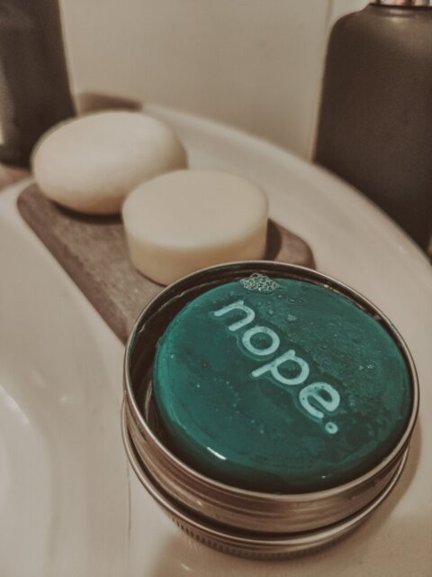 peppermint refresh shampoo & conditioner bar home set.