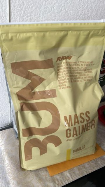 12 Lbs | Gainer Mass Raw Cbum
