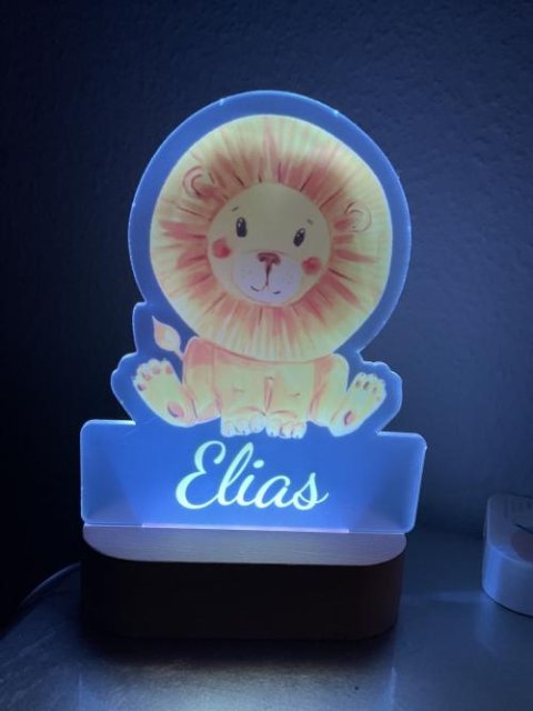 Personalisiertes Tiertraumlichtle