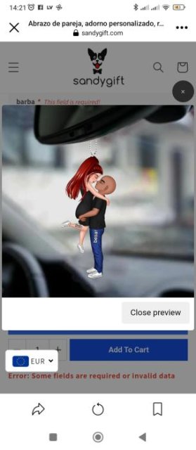 Abrazo de pareja, adorno personalizado, regalo perfecto para tu amante