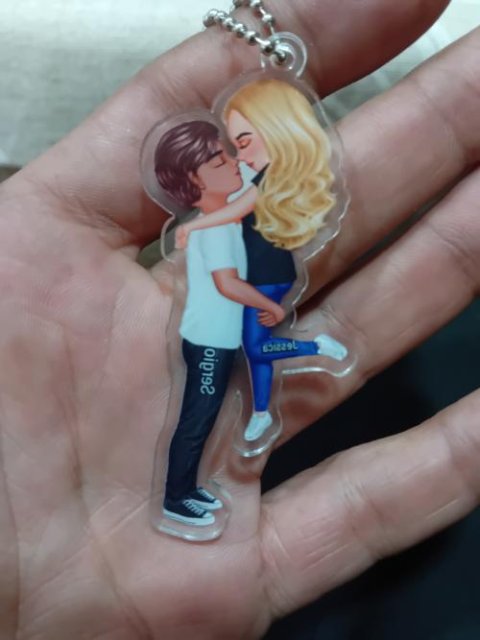 Umarmungspaar, personalisiertes Ornament, perfektes Geschenk für Ihren Partner