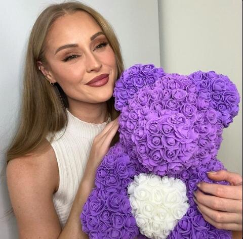 Forever Rose Bear