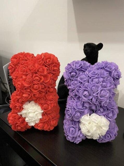 Forever Rose Bear