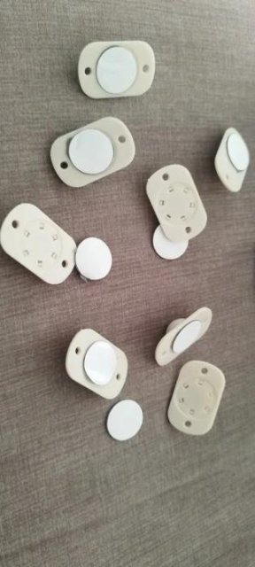 SwiftMove Easy-Glide Adhesive Casters