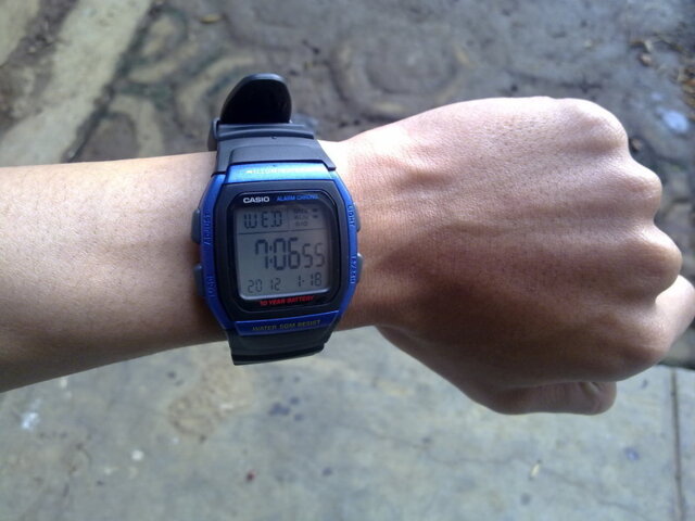 Casio Digital - W96H-1B - La hora exacta