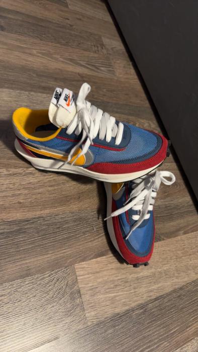 Customer photo of Sacai x LDWaffle 'Varsity Blue'